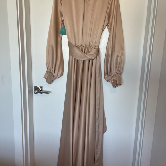 Maternity wrap gown - Picture 3 of 7